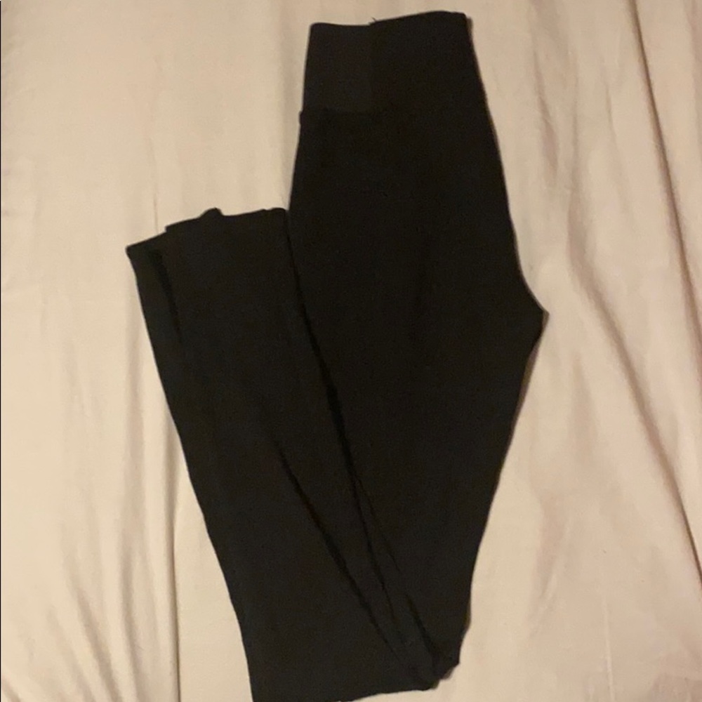 Black Cotton Leggings